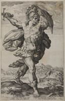 TvB G 1031
<br/>
Horatius Cocles (De Romeinse Helden)
<br/>
<em>Goltzius, Hendrick (1558-1617)</em>
